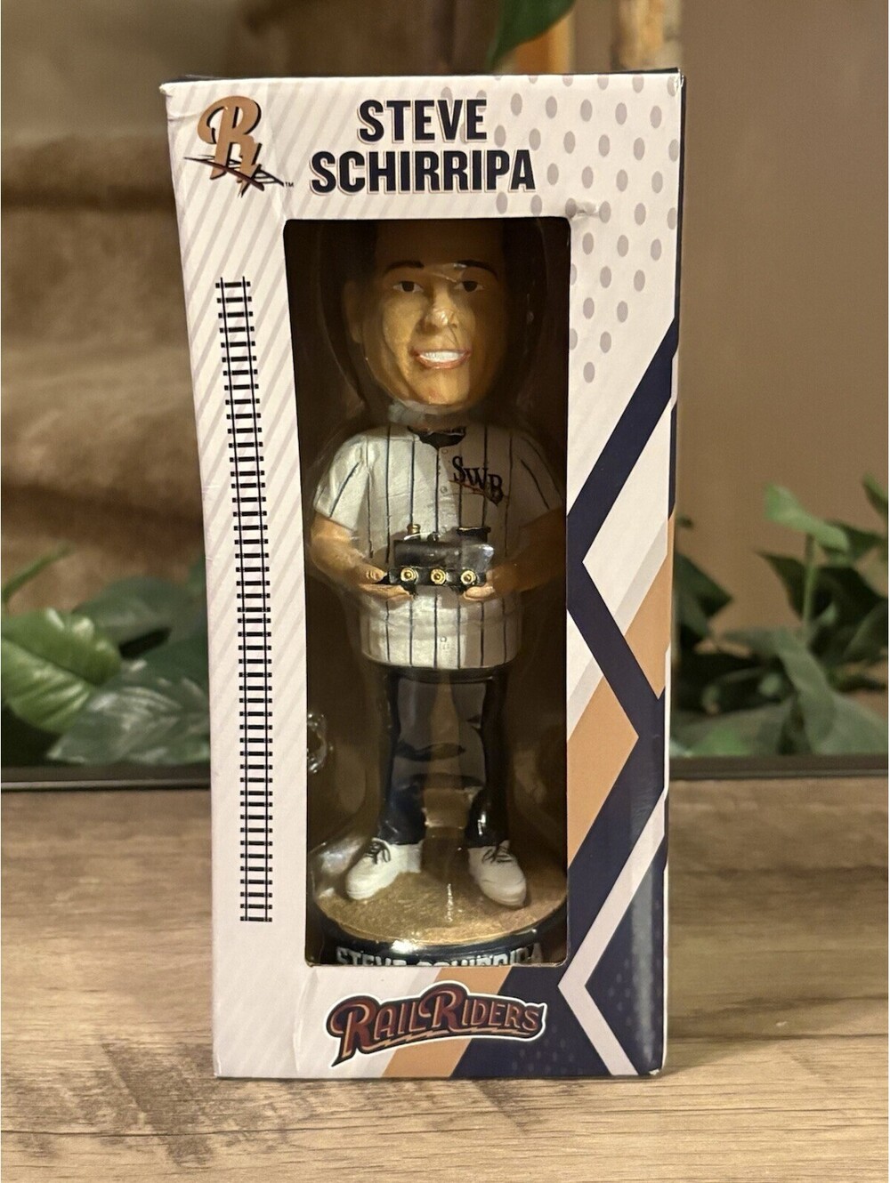 Scranton/Wilkes-Barre RailRiders Steve Sopranos Schirripa Bobblehead SGA 8/23/26